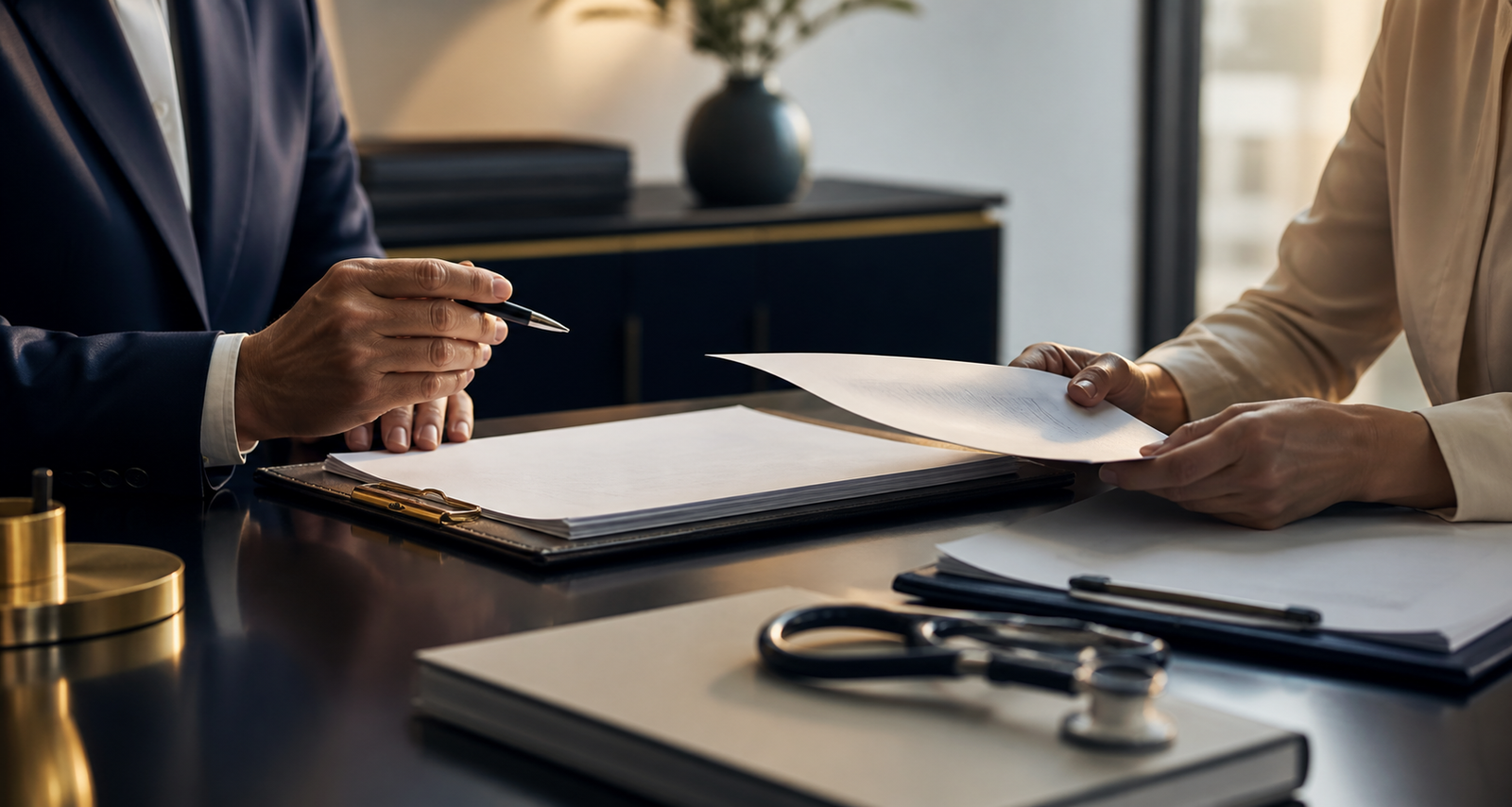 Confidential healthcare law consultation